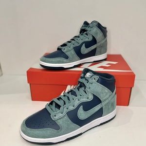 Nike Dunk High Retro Premium Blue-Armory Navy/Mineral Slate men sz 8 sb low NEW